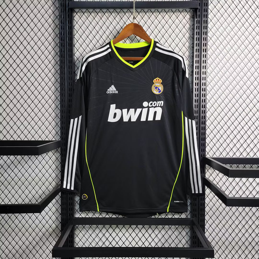 Maillot extérieur Real Madrid 2010 à manches longues L/S