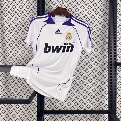 Camiseta de local del Real Madrid 2007