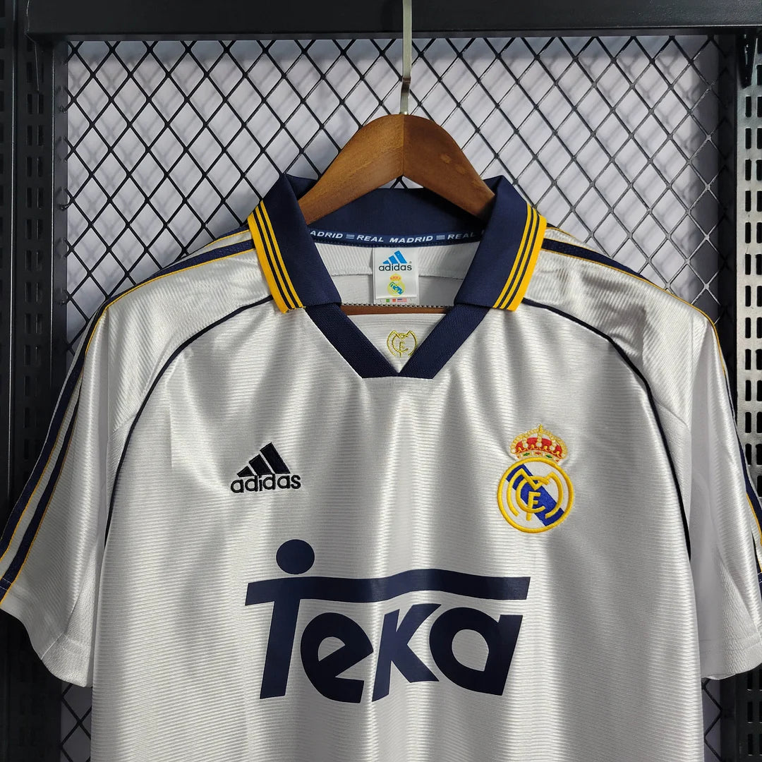 Real Madrid 98/00 Retro Home Shirt