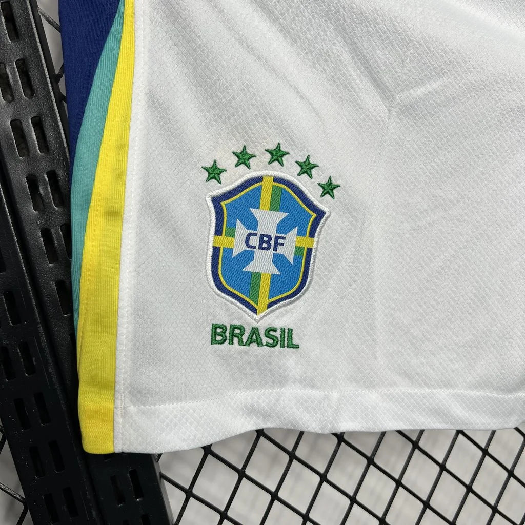 Brazil 24/25 Away Shorts - FOOTLV