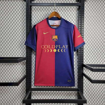 Barca 24/25 Local Sponsor Coldplay Shirt - FOOTLV