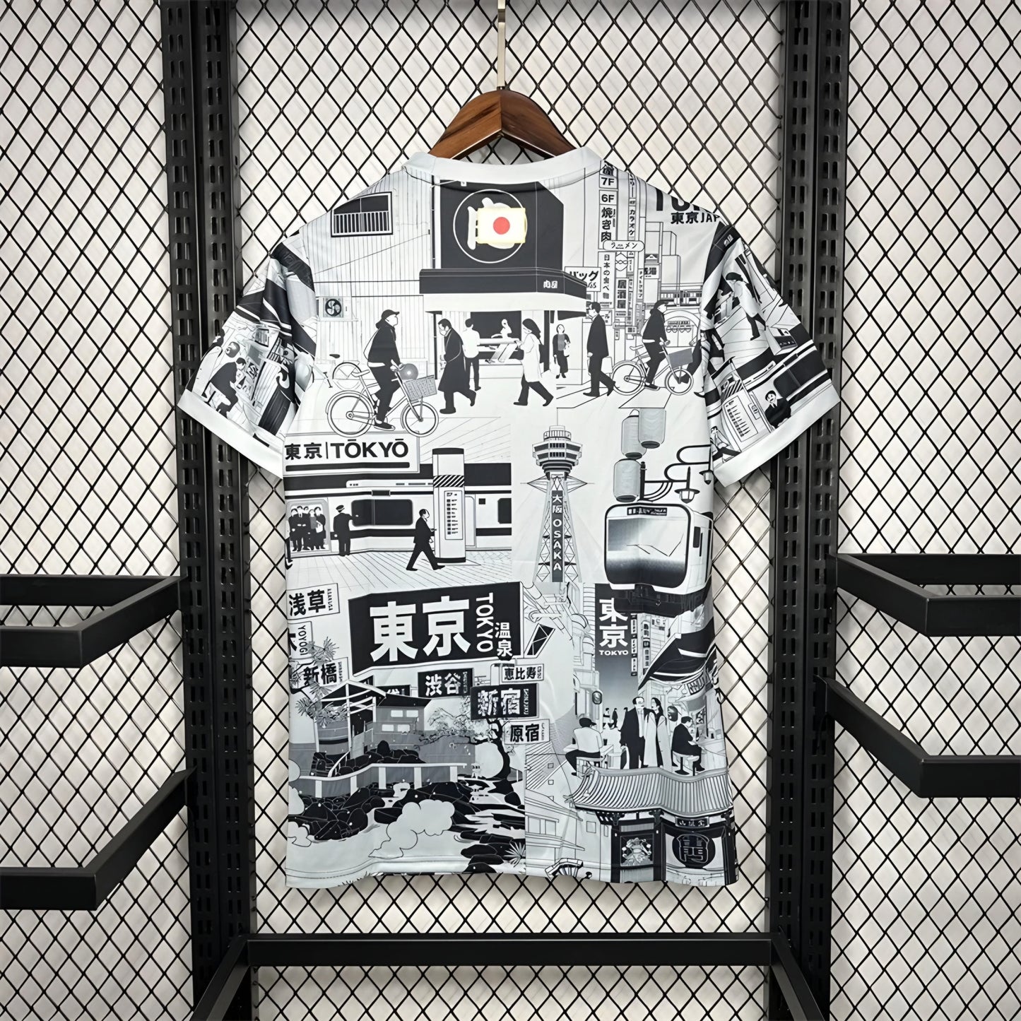 Japan 24/25 Special Black & White Shirt - FOOTLV