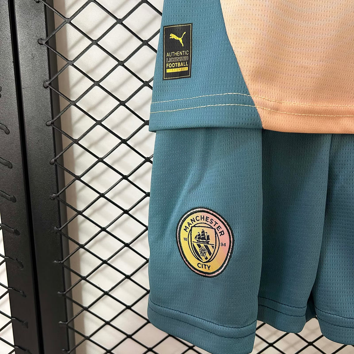 Manchester City 2024 Fourth Away Kids Jersey