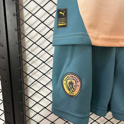 Manchester City 2024 Fourth Away Kids Jersey