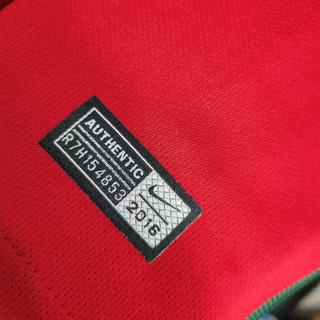Portugal L/S Heimtrikot 2016