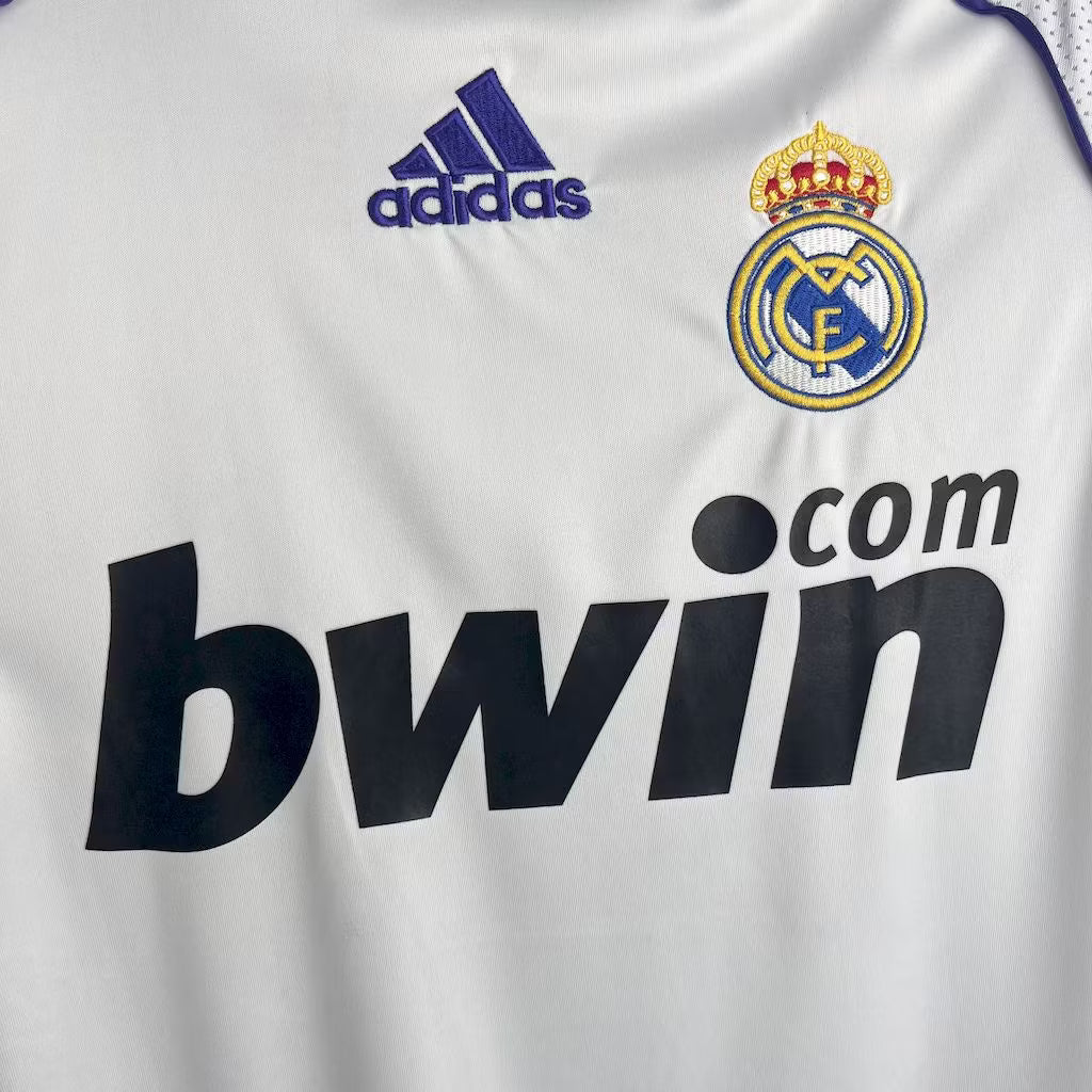 Camiseta de local del Real Madrid 2007