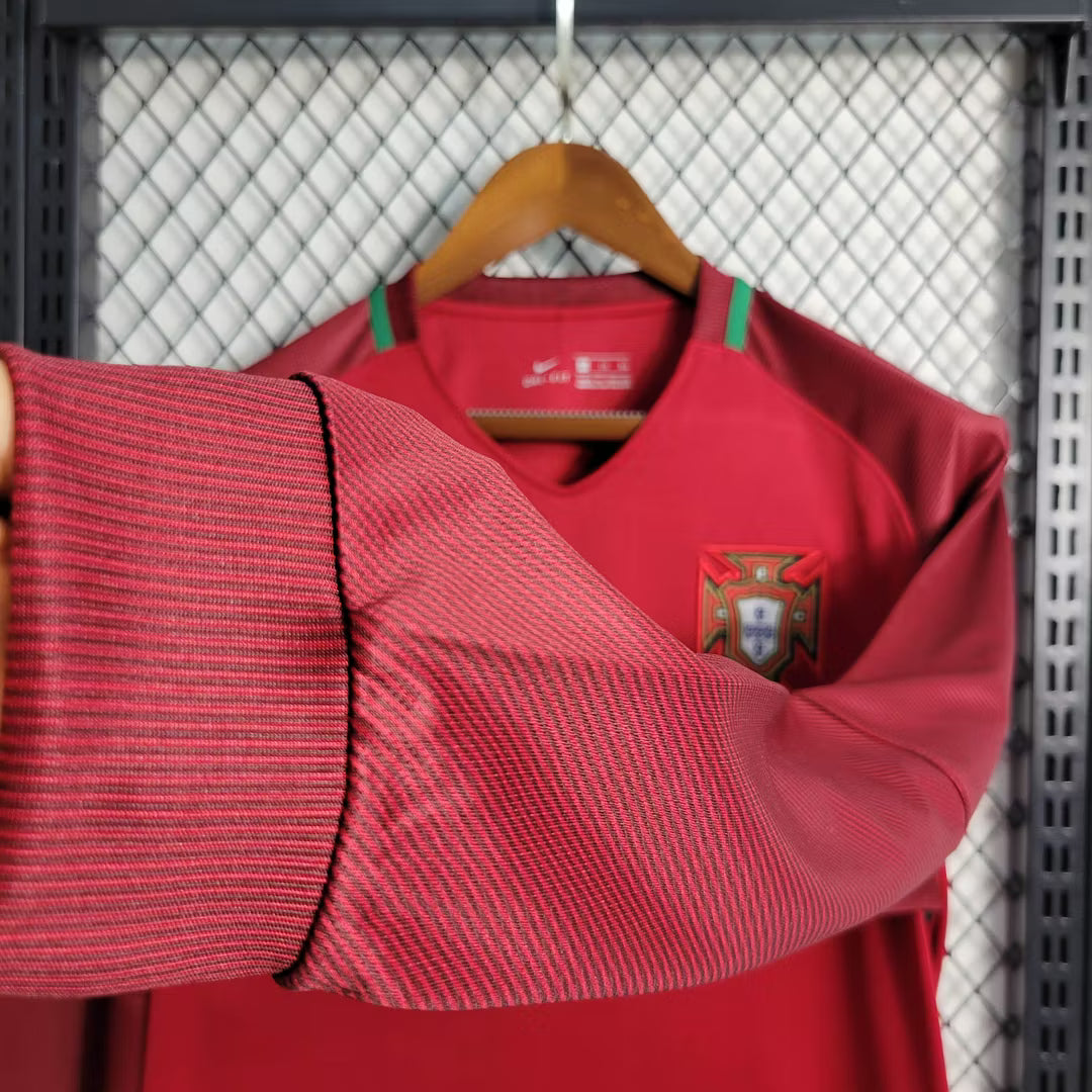 Portugal L/S Heimtrikot 2016