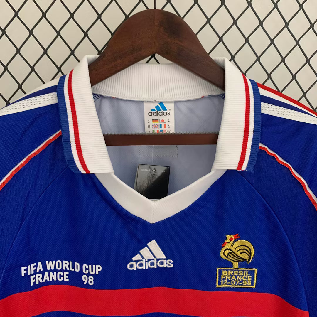 France 1998 L/S Home Jersey