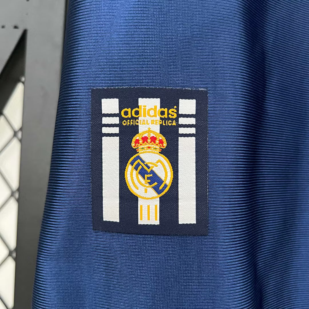 Camisola de terceiro equipamento de visitante do Real Madrid 1998