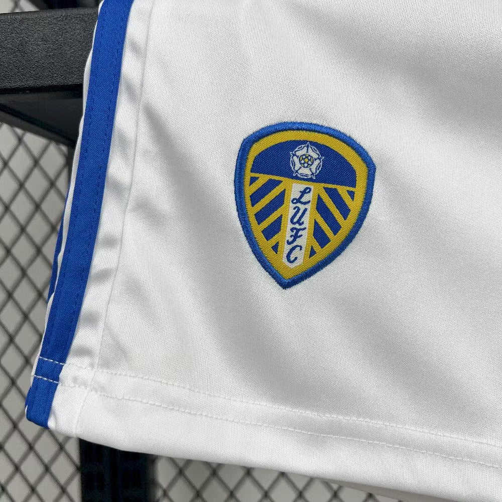 Leeds United 2025 Home Kids Jersey