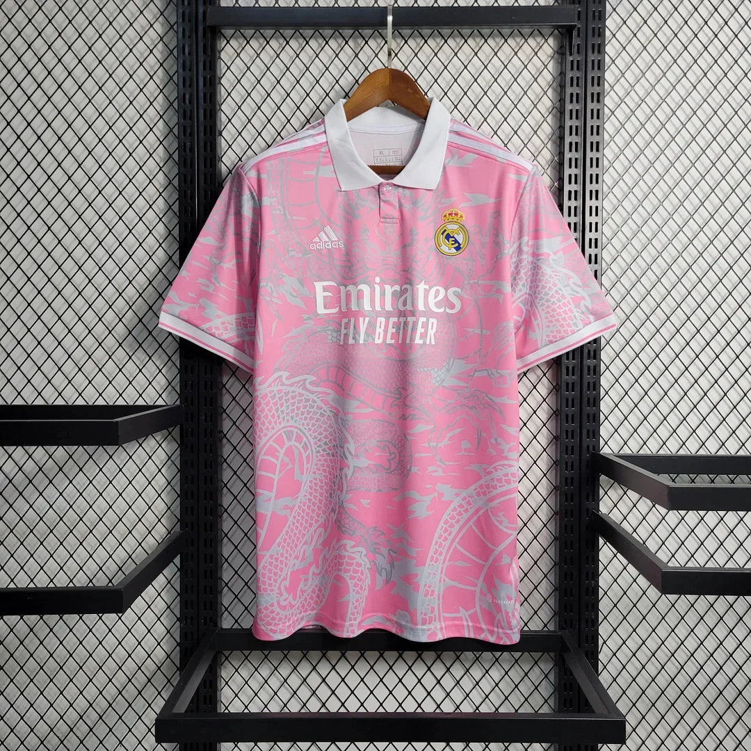 Real Madrid 23/24 Pink Dragon Shirt - FOOTLV