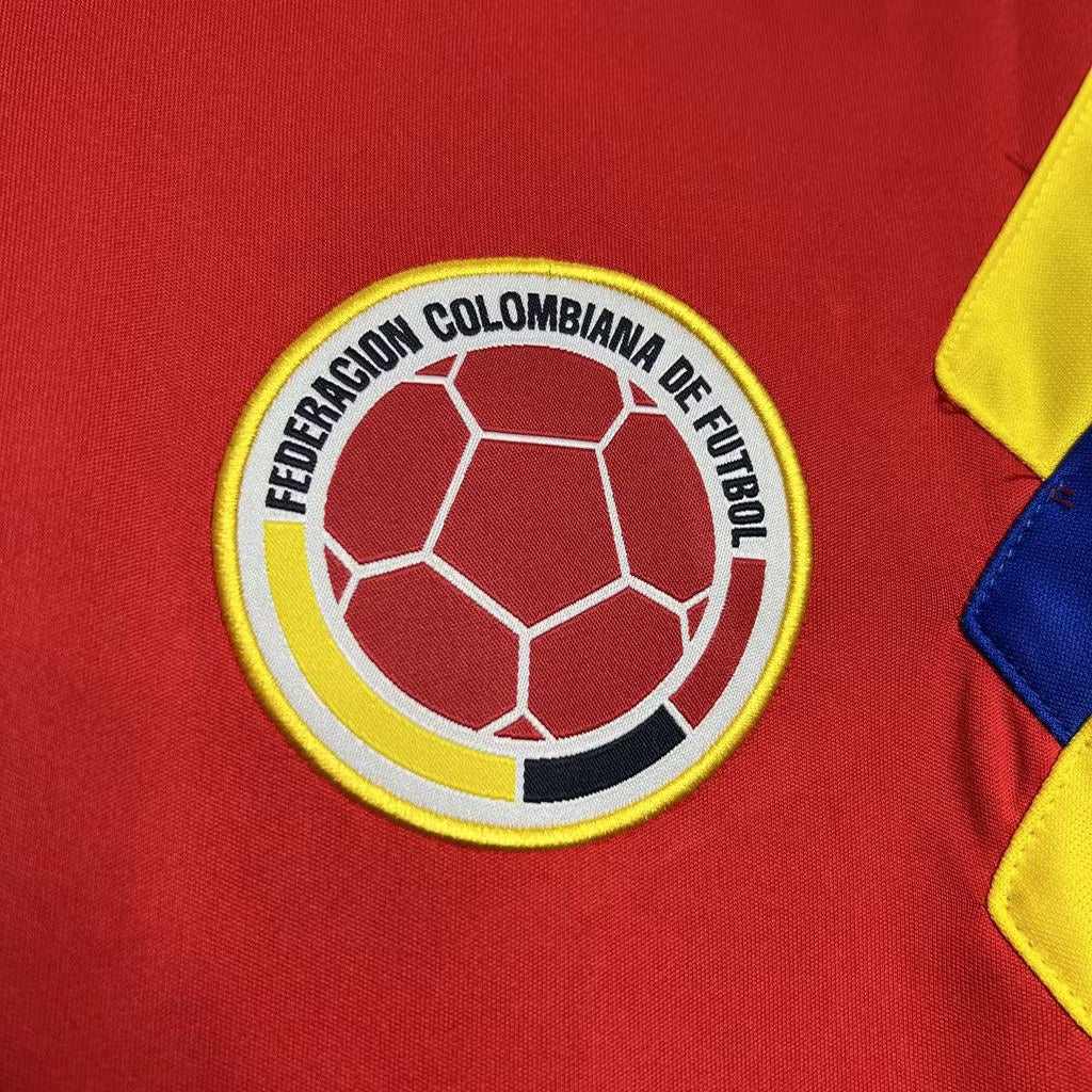 Camiseta local de Colombia 1990