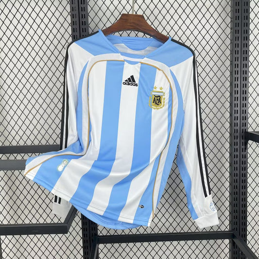 Argentina 2006 L/S Home Jersey