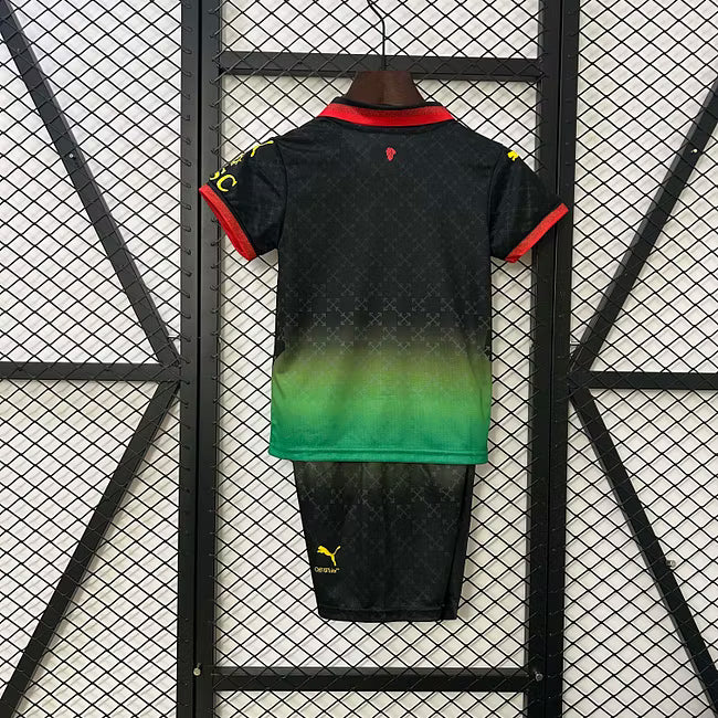 Maillot extérieur noir AC Milan 2024 quatrième tenue