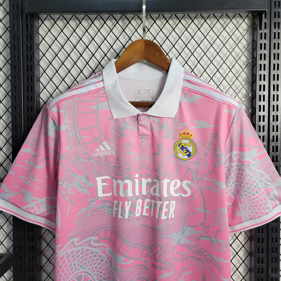 Real Madrid 23/24 Pink Dragon Shirt - FOOTLV