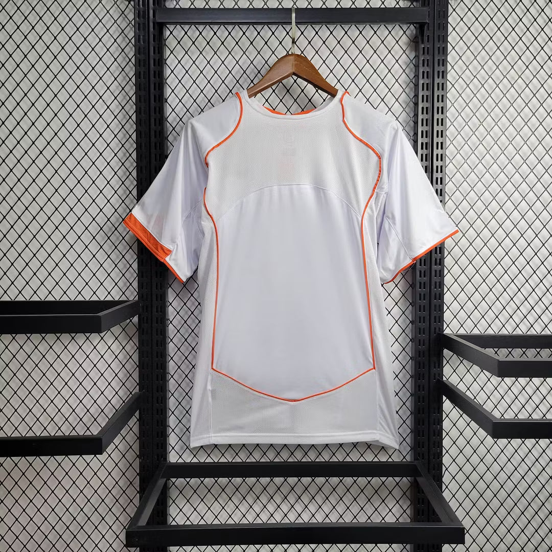 Camisola de visitante dos Países Baixos 2004