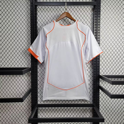 Camisola de visitante dos Países Baixos 2004