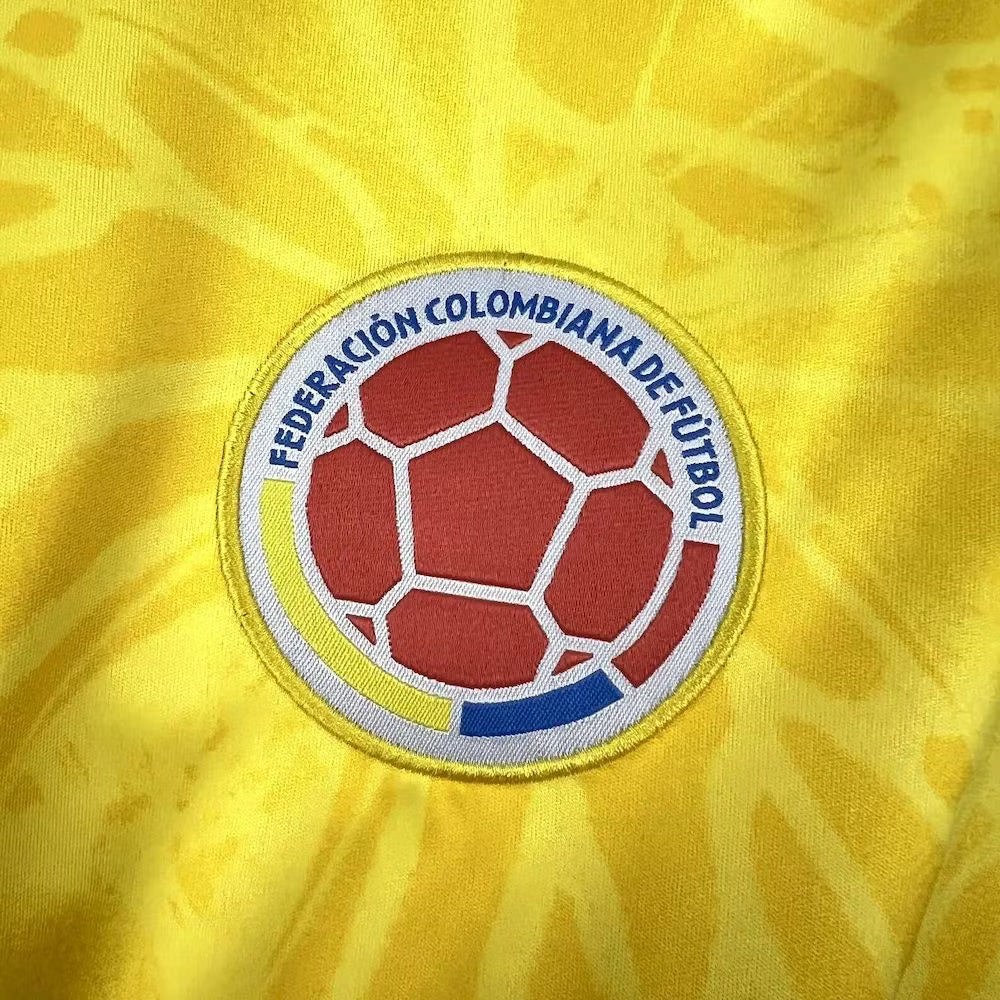 Camisola principal L/S da Colômbia 2026