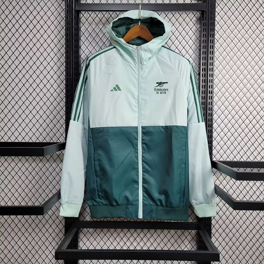 Arsenal 24/25 Mint Green Windbreaker