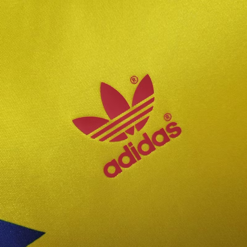 Camisola alternativa da Colômbia 1990
