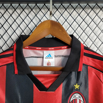 AC Milan 98/99 Home Shirt - FOOTLV