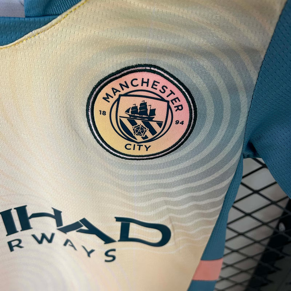 Manchester City 2024 Fourth Away Kids Jersey
