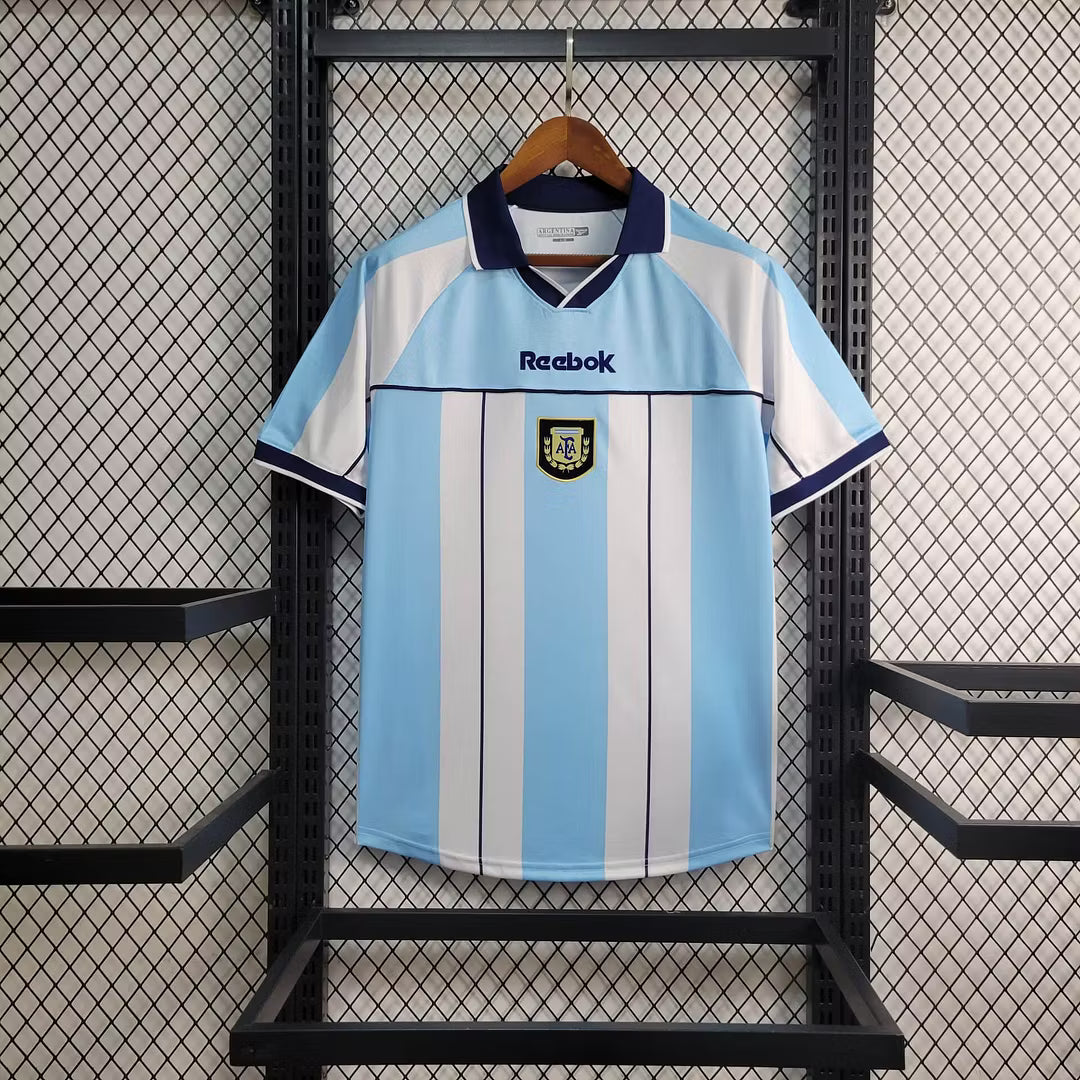 Maillot domicile de l’Argentine 2001