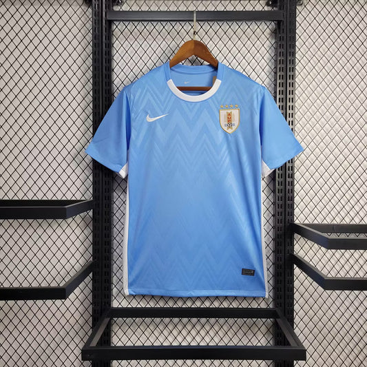 Maillot domicile de l’Uruguay 2025