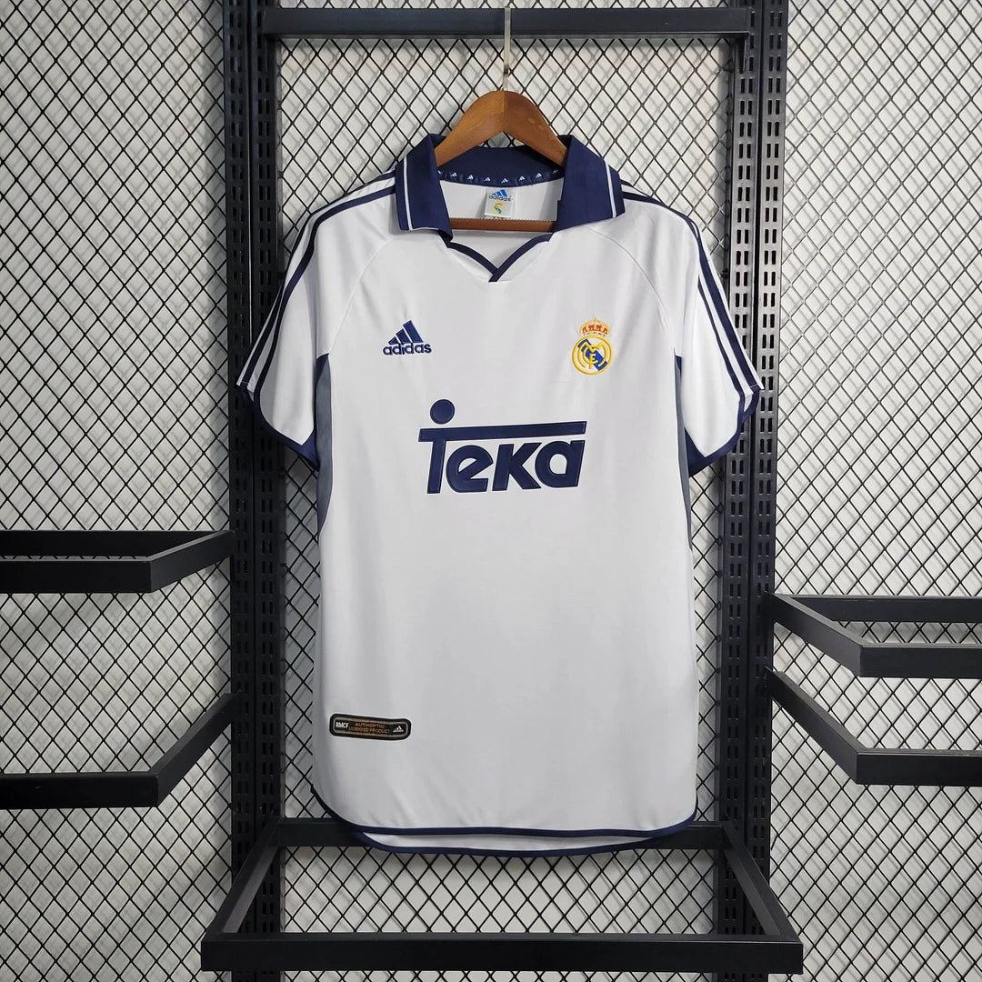 Real Madrid 00/01 Retro Home Shirt