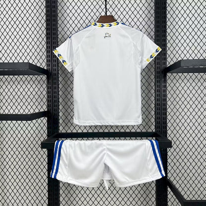 Leeds United 2025 Home Kids Jersey