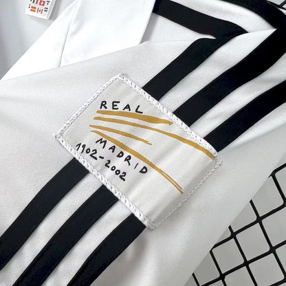 Maillot domicile du Real Madrid 2001