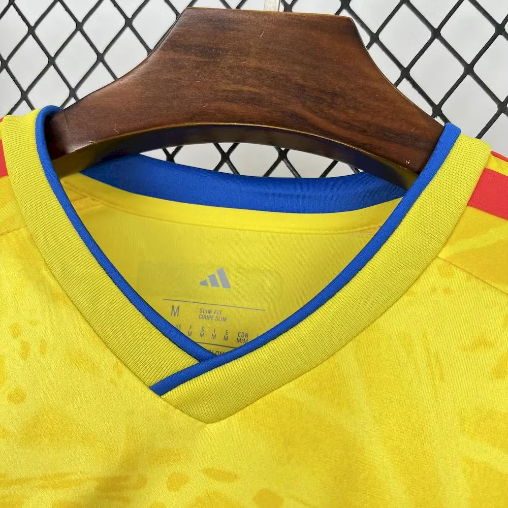 Camisola principal L/S da Colômbia 2026