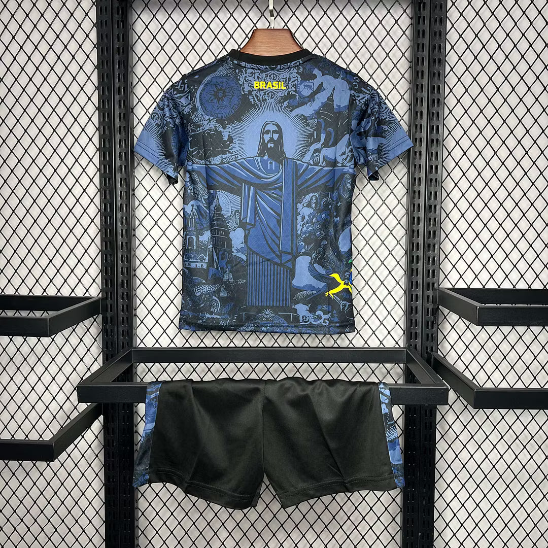Brazilië 2024 Blauw shirt
