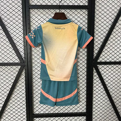 Manchester City 2024 Fourth Away Kids Jersey
