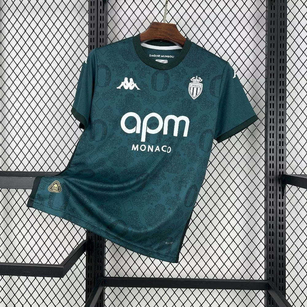 AS Monaco 2025 drittes Auswärtstrikot