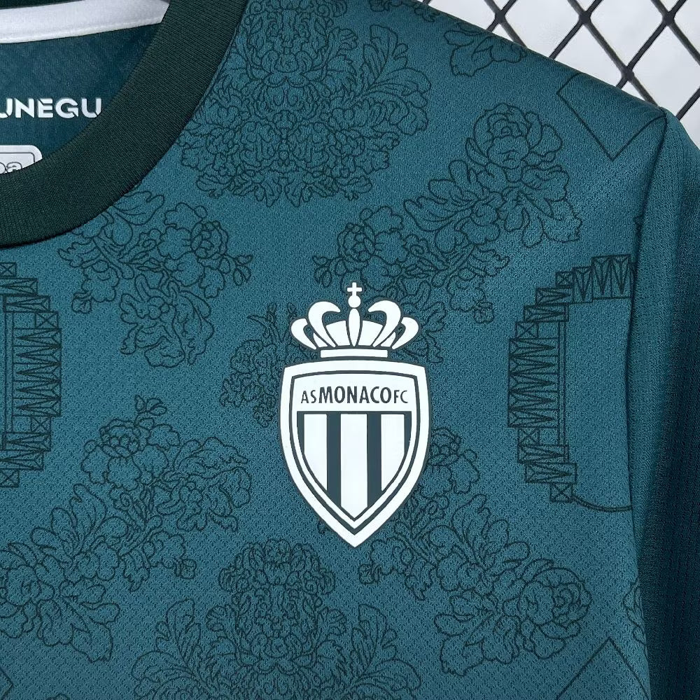 AS Monaco 2025 drittes Auswärtstrikot