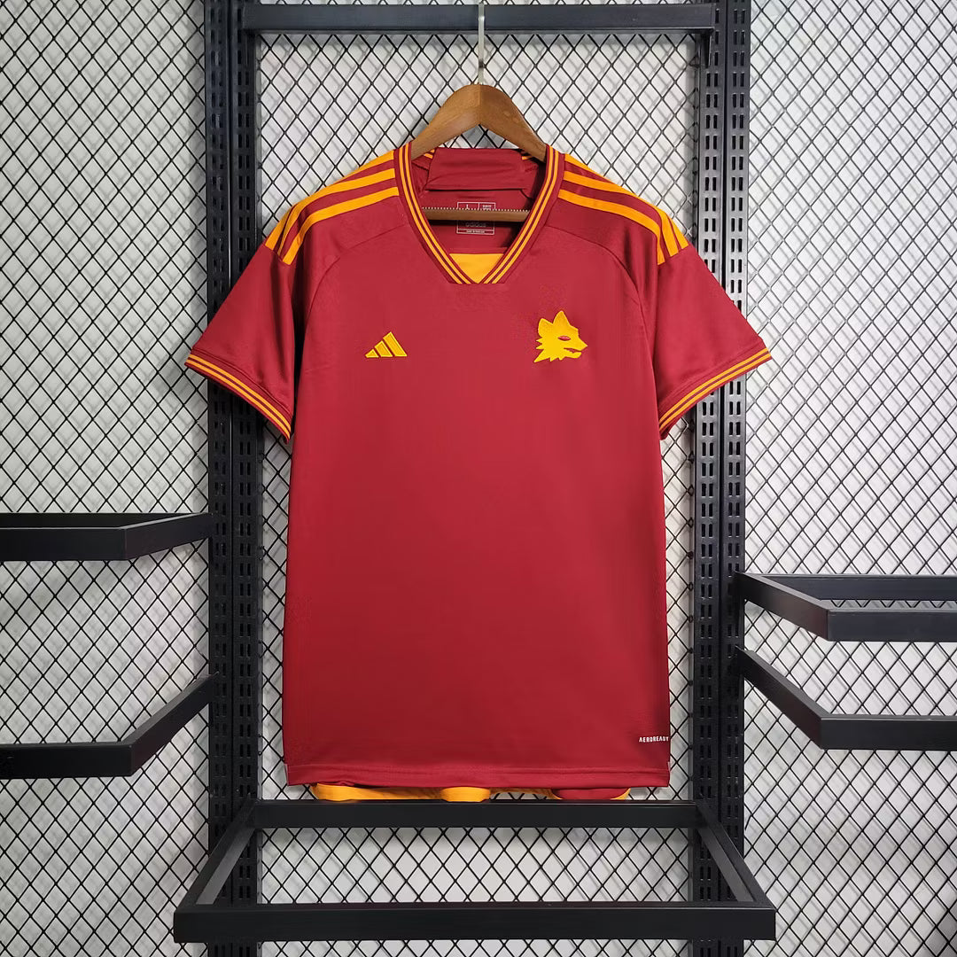 Maillot domicile de l’AS Roma 2023
