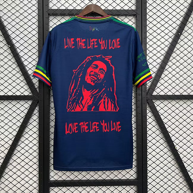 Ajax 2025 graffiti-donkerblauw shirt