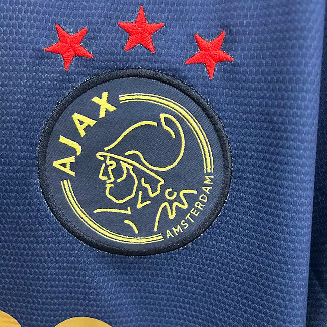 Ajax 2025 graffiti-donkerblauw shirt