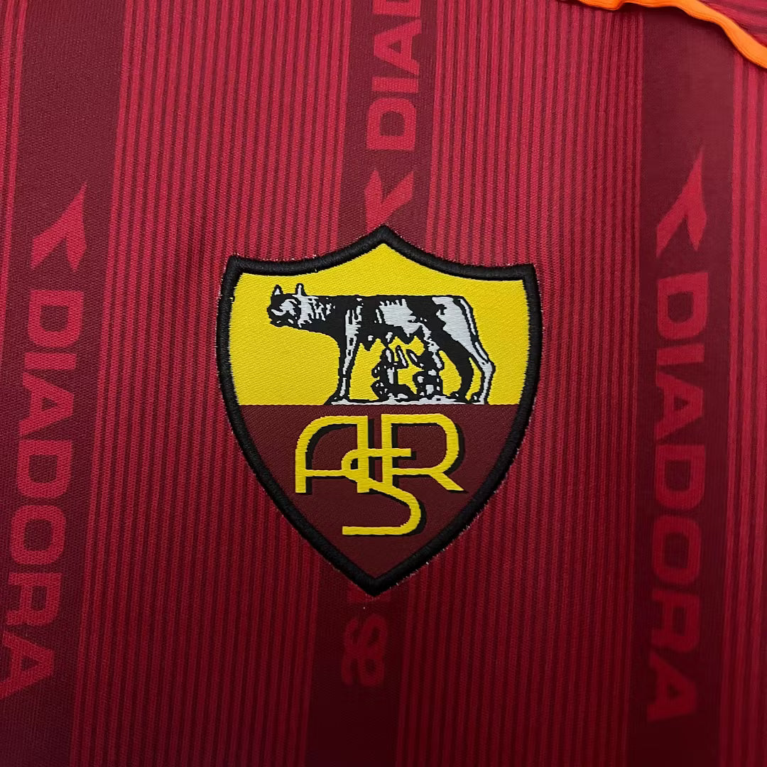 Maillot domicile de l’AS Roma 1999