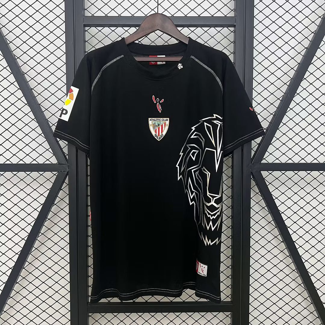 Czarna koszulka Athletic Bilbao z 2005 roku