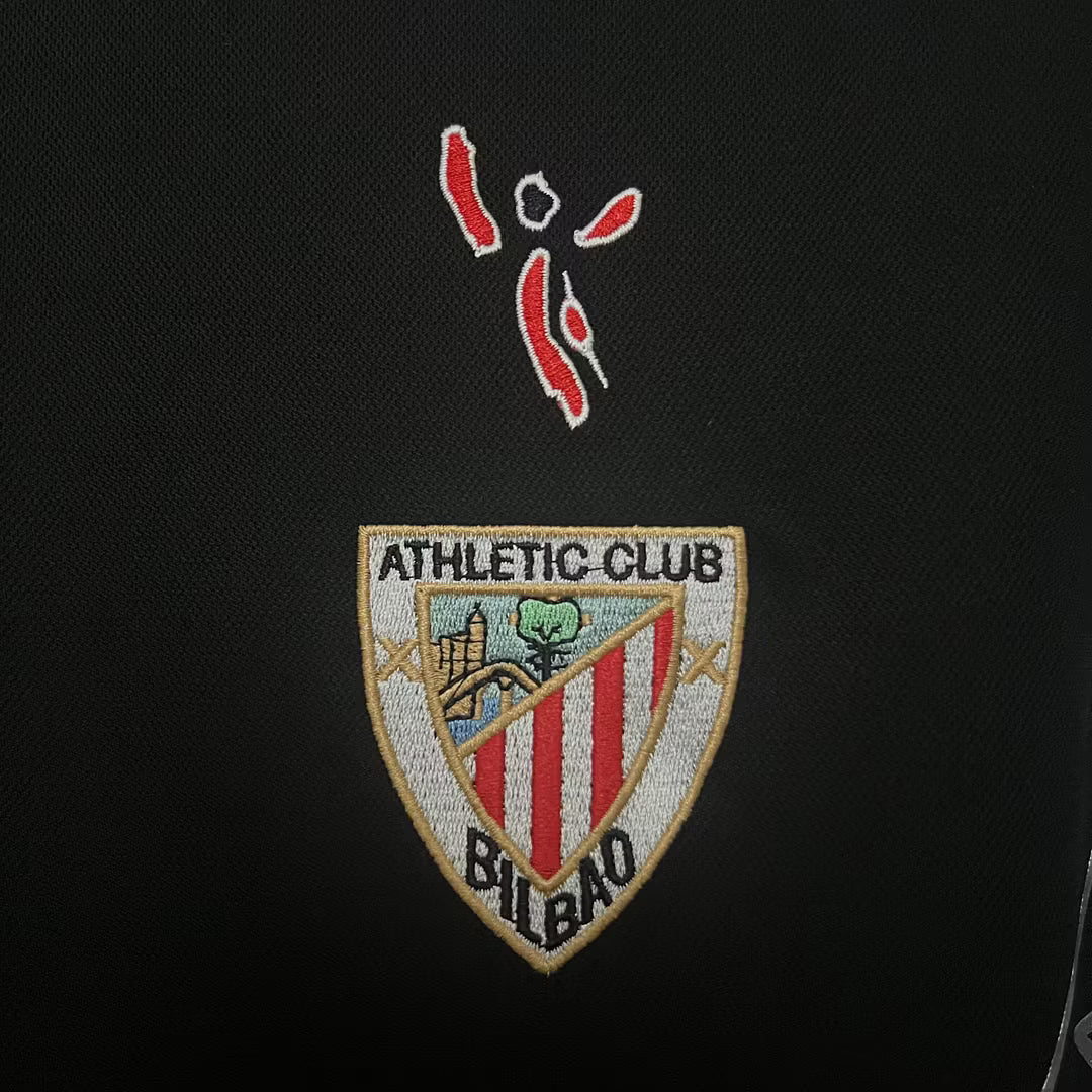Czarna koszulka Athletic Bilbao z 2005 roku
