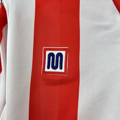 Camiseta local del Atlético de Madrid de 1982