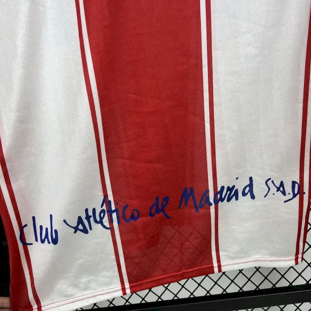 Camiseta local del Atlético de Madrid 1999