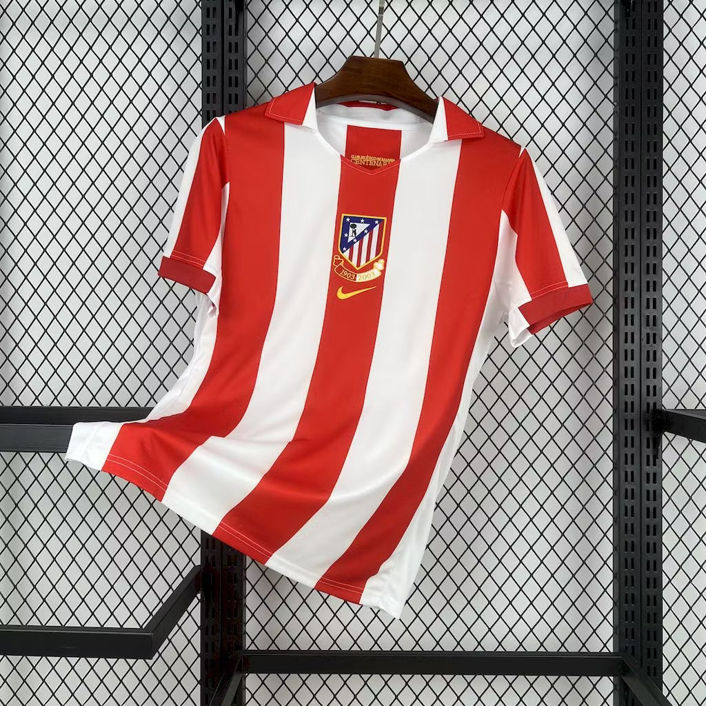 Maillot domicile de l’Atlético de Madrid 2003