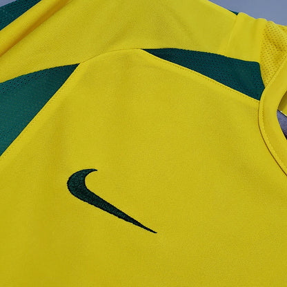 Brazil 2002 Home Shirt - FOOTLV