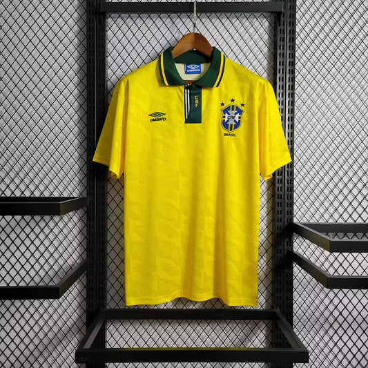 Camiseta local de Brasil 1992