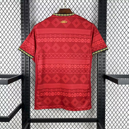 Brazilië 2026 rood vlammenspeciaal editie-conceptshirt