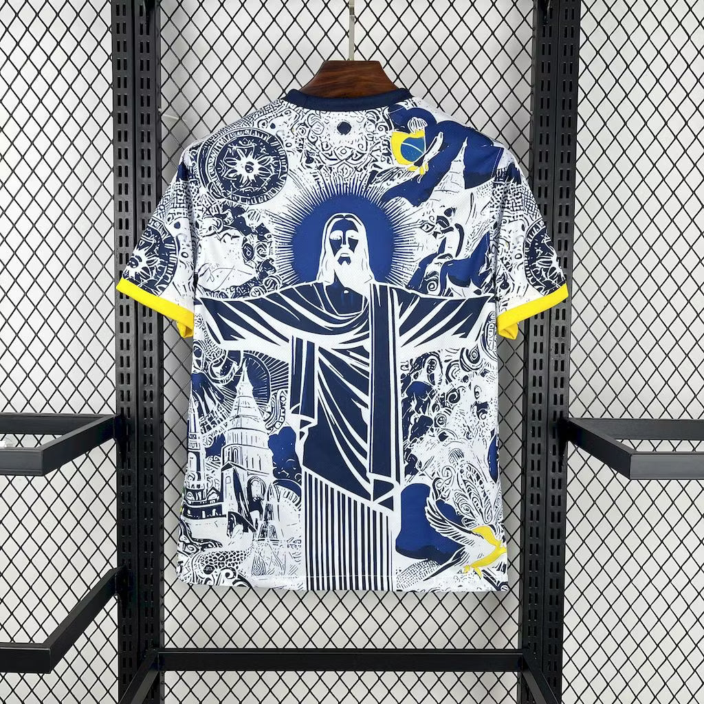 Brazilië 2025 speciaal editie-shirt van de Verlosser