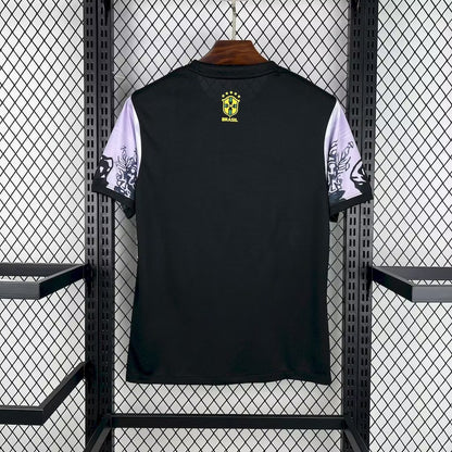 Brazil 2025 Jesus Black and Gray Special Edition Jersey